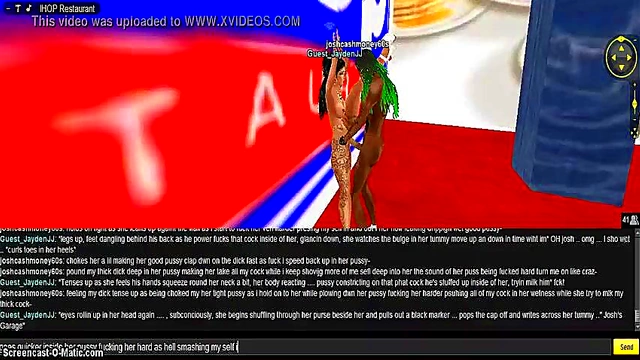 Jayden Ihop Seduces in 3D Anime Game for Intense IMVU Porn Adventure