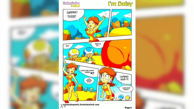 Cute Cartoon Daisy Gets Animated In Sexy Hentai Adventures