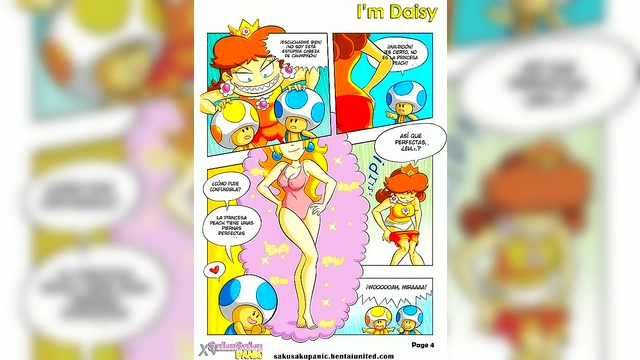 Cute Cartoon Daisy Gets Animated In Sexy Hentai Adventures