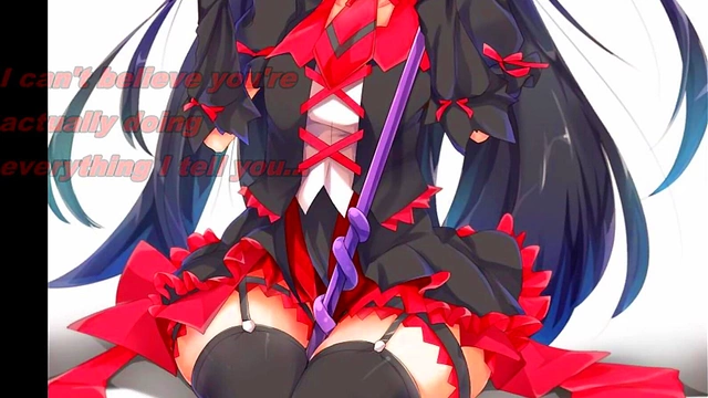 Gothic Rory Anime Femdom Teases With Jerk Off Instructions & Edge Denial