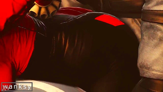 Harley Quinn Gang Bangs Knights in Doggy Style for Anime Fans