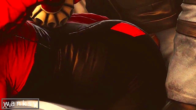 Harley Quinn Gang Bangs Knights in Doggy Style for Anime Fans