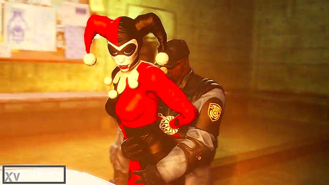 Harley Quinn Gang Bangs Knights in Doggy Style for Anime Fans