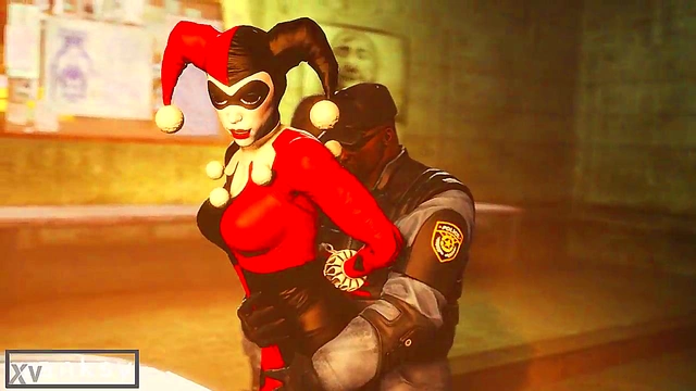 Harley Quinn Gang Bangs Knights in Doggy Style for Anime Fans