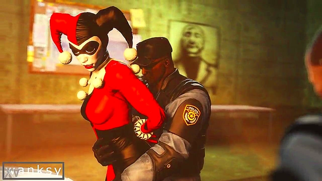 Harley Quinn Gang Bangs Knights in Doggy Style for Anime Fans