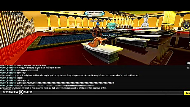 3D Anime Babe Seduces in IMVU Game for Steamy Porn Session