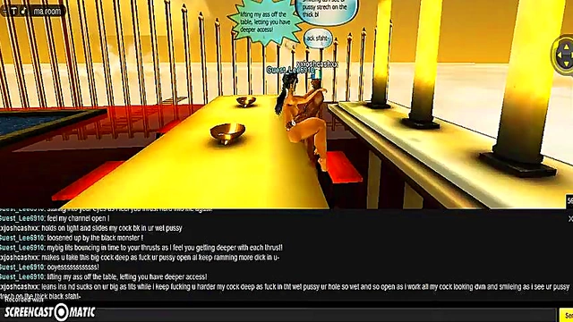 3D Anime Babe Seduces in IMVU Game for Steamy Porn Session