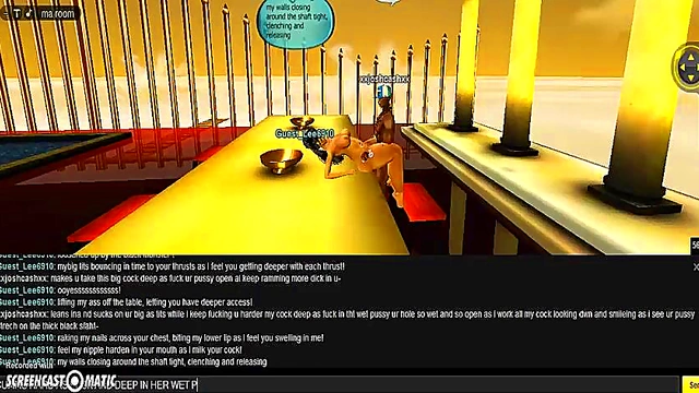 3D Anime Babe Seduces in IMVU Game for Steamy Porn Session