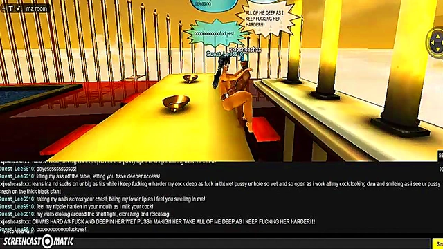 3D Anime Babe Seduces in IMVU Game for Steamy Porn Session