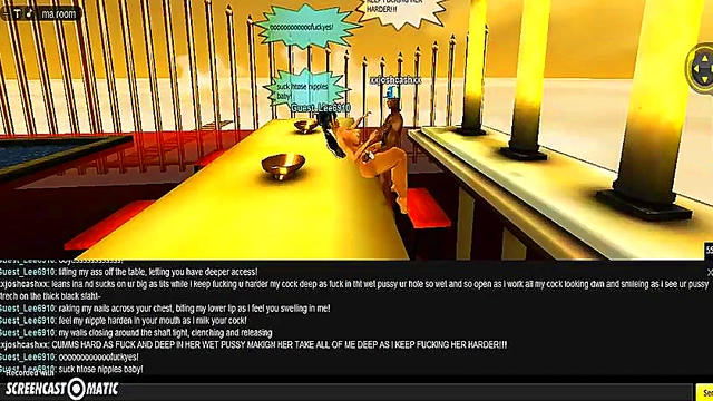 3D Anime Babe Seduces in IMVU Game for Steamy Porn Session