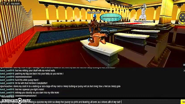 3D Anime Babe Seduces in IMVU Game for Steamy Porn Session