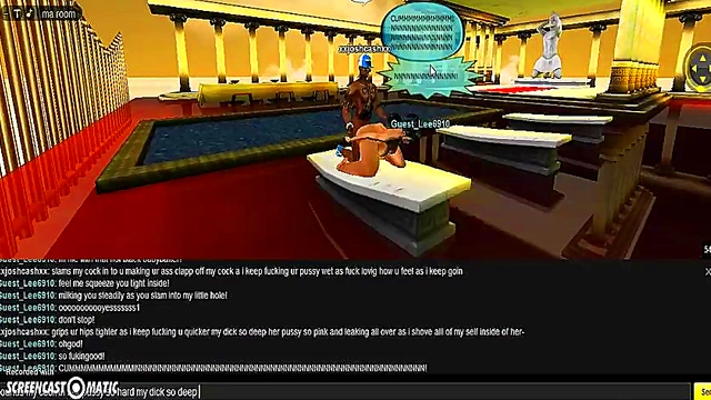 3D Anime Babe Seduces in IMVU Game for Steamy Porn Session