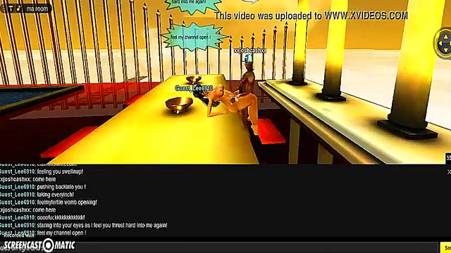 3D Anime Babe Seduces in IMVU Game for Steamy Porn Session