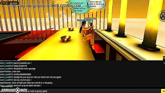 3D Anime Babe Seduces in IMVU Game for Steamy Porn Session