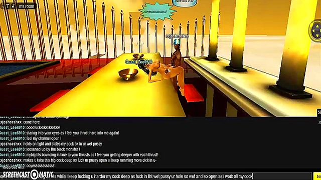 3D Anime Babe Seduces in IMVU Game for Steamy Porn Session