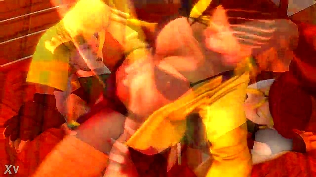 Futa Cammy & Female Laura Share Intense 3D Hentai Action Together