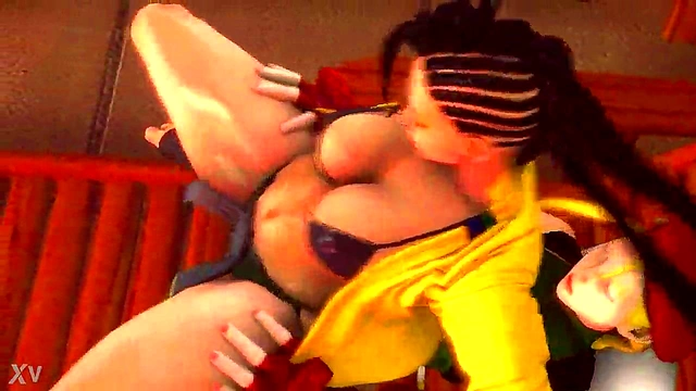 Futa Cammy & Female Laura Share Intense 3D Hentai Action Together