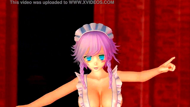 Touhou Character Dances Seductively in 3D Hentai Animation