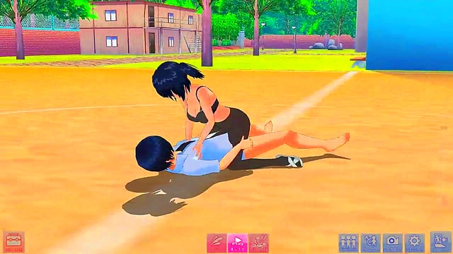 Sexy 3D Anime Babe Shows Off Big Tits & Ass in Tight Spandex