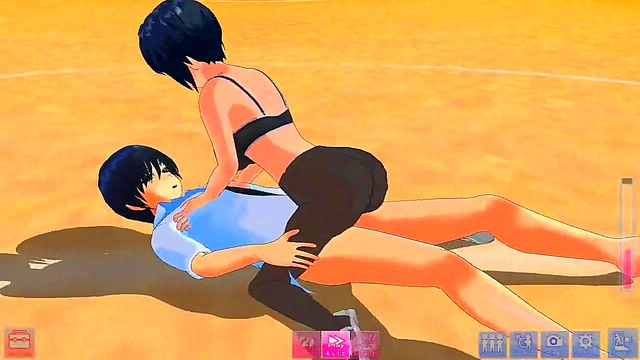 Sexy 3D Anime Babe Shows Off Big Tits & Ass in Tight Spandex