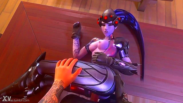Widowmaker Gets Pounded Doggy Style in Animated Overwatch SFM Scene