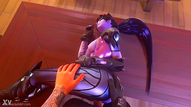 Widowmaker Gets Pounded Doggy Style in Animated Overwatch SFM Scene