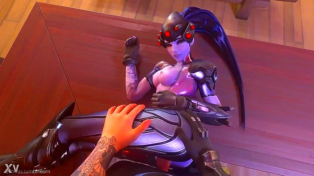Widowmaker Gets Pounded Doggy Style in Animated Overwatch SFM Scene