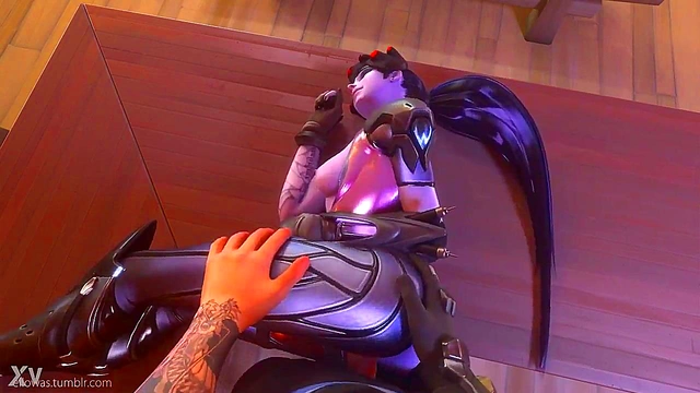 Widowmaker Gets Pounded Doggy Style in Animated Overwatch SFM Scene