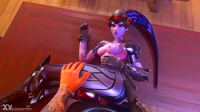 Widowmaker Gets Pounded Doggy Style in Animated Overwatch SFM Scene