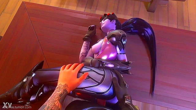 Widowmaker Gets Pounded Doggy Style in Animated Overwatch SFM Scene