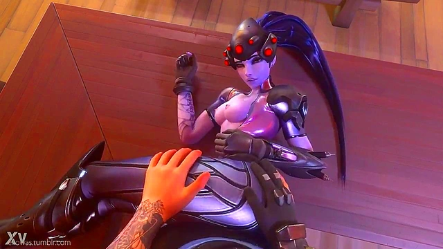 Widowmaker Gets Pounded Doggy Style in Animated Overwatch SFM Scene