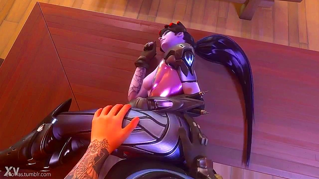 Widowmaker Gets Pounded Doggy Style in Animated Overwatch SFM Scene