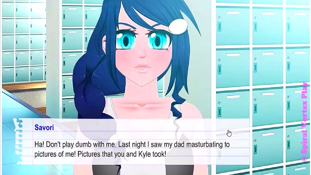 Umichan Maiko Classroom Cheaters Part 3 – Hot Hentai Game Action