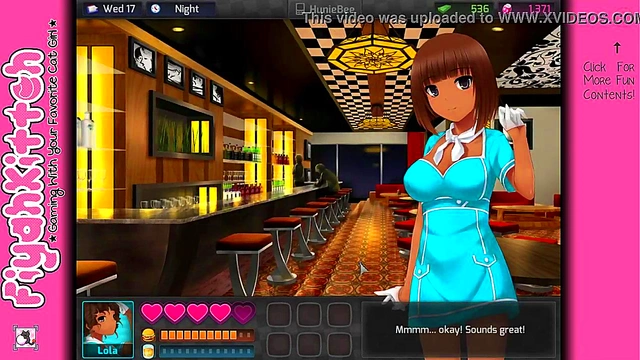 Out-of-this-World HuniePop Girl Seduces Gamer for Sweet Game-Time Fun