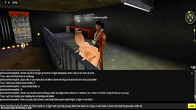 YASS DMV – Hot 3D Anime Chick Gets Fucked In Intense IMVU Game Session