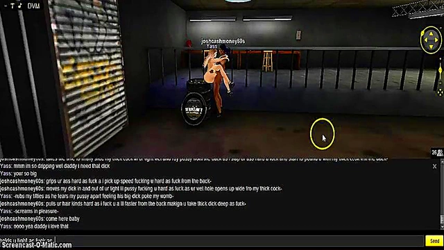 YASS DMV – Hot 3D Anime Chick Gets Fucked In Intense IMVU Game Session