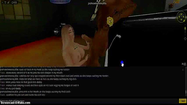 YASS DMV – Hot 3D Anime Chick Gets Fucked In Intense IMVU Game Session