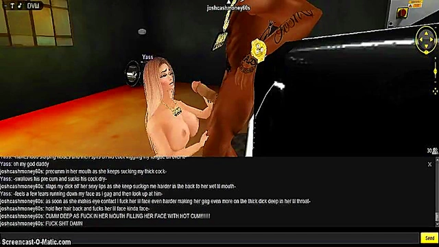 YASS DMV – Hot 3D Anime Chick Gets Fucked In Intense IMVU Game Session