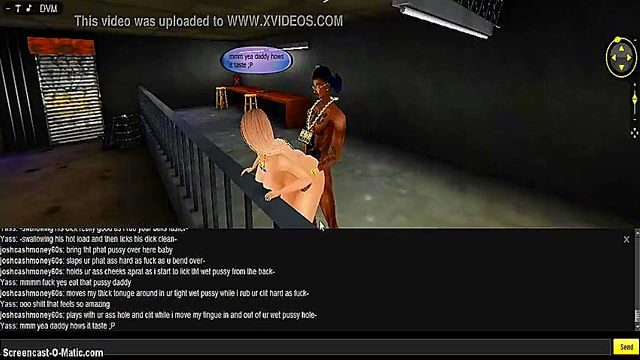 YASS DMV – Hot 3D Anime Chick Gets Fucked In Intense IMVU Game Session