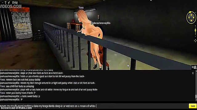 YASS DMV – Hot 3D Anime Chick Gets Fucked In Intense IMVU Game Session