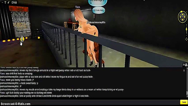 YASS DMV – Hot 3D Anime Chick Gets Fucked In Intense IMVU Game Session