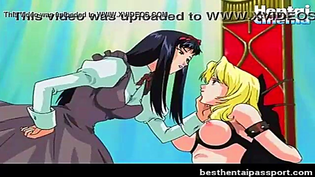 Yuri Lovers Engage in Intimate Anime Passion Session