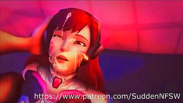 Hentai Overwatch Girls Mei & Widowmaker Take Big Cocks For Multiple Cumshots