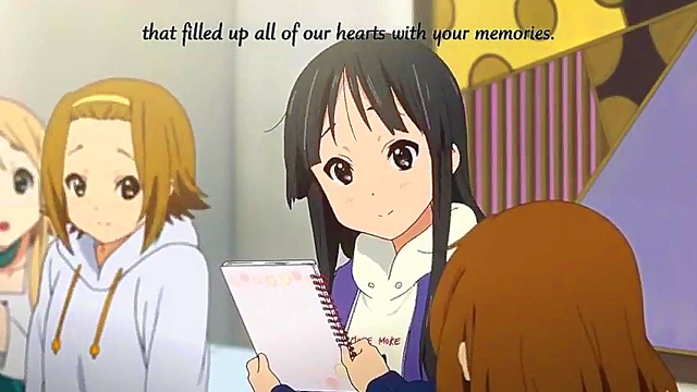 K-ON! Anime Girls Rock Out With Sexy Moves & Seductive Music Scenes