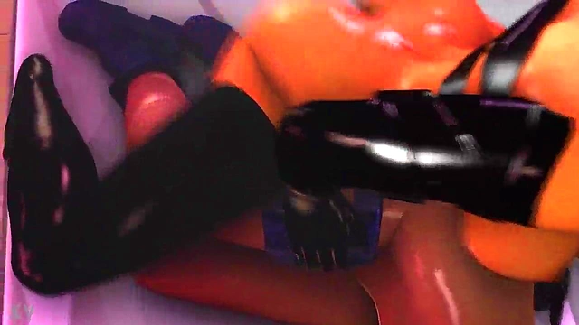 3D Hentai Futa Pharah Pounds Ana Hard In Intense Sex Scene