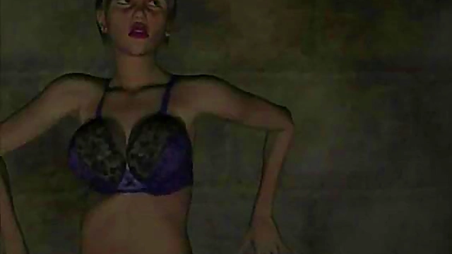 Busty 3D Cartoon Brunette Babe Shows Off Her Huge Tits In Hardcore Fantasy Sex