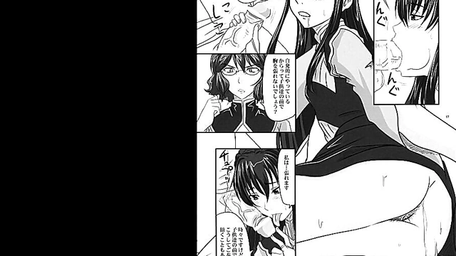 Pregnant Gundam Anime Babe With Big Boobs Sucks Dick In erotic slideshow