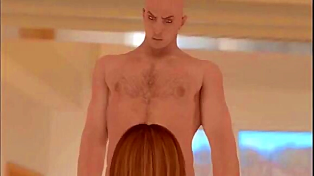 Virtual Anime Babe Wraps Lips Around Big Dick For Hardcore Blowjob Feast