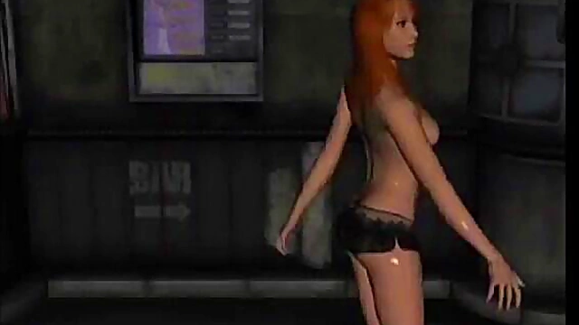 Virtual Anime Babe Wraps Lips Around Big Dick For Hardcore Blowjob Feast