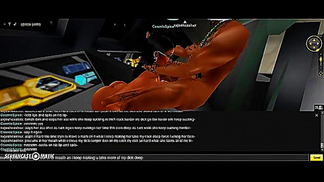 Cosmic Space Sex – 3D Hentai Couple Engages in Intergalactic Pleasure